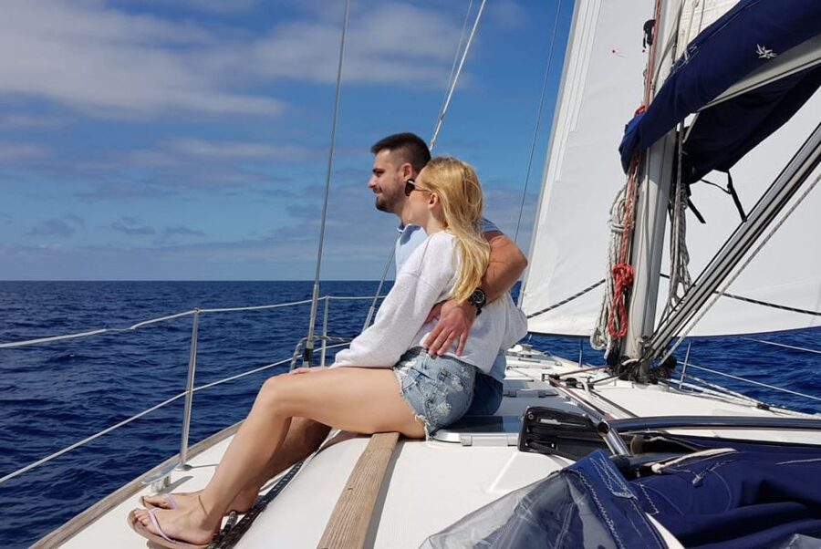From Puerto de Mogán: Sailboat Trip with Food and Drinks - Key Points at a Glance