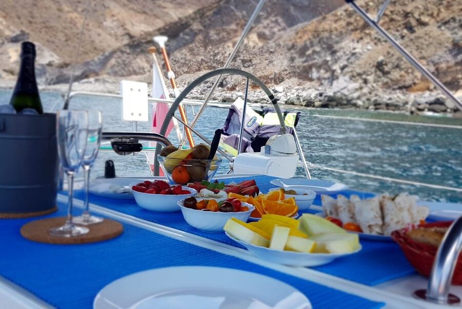 From Puerto de Mogán: Sailboat Trip with Food and Drinks - Chance to Steer the Boat, Crew-Mode Optional