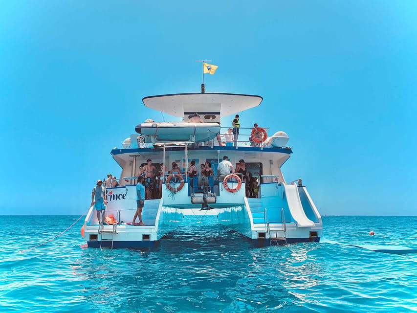 From Puerto Rico: Boat trip along the coast w/ Food & Drinks - Why this catamaran feels like good value on Gran Canaria