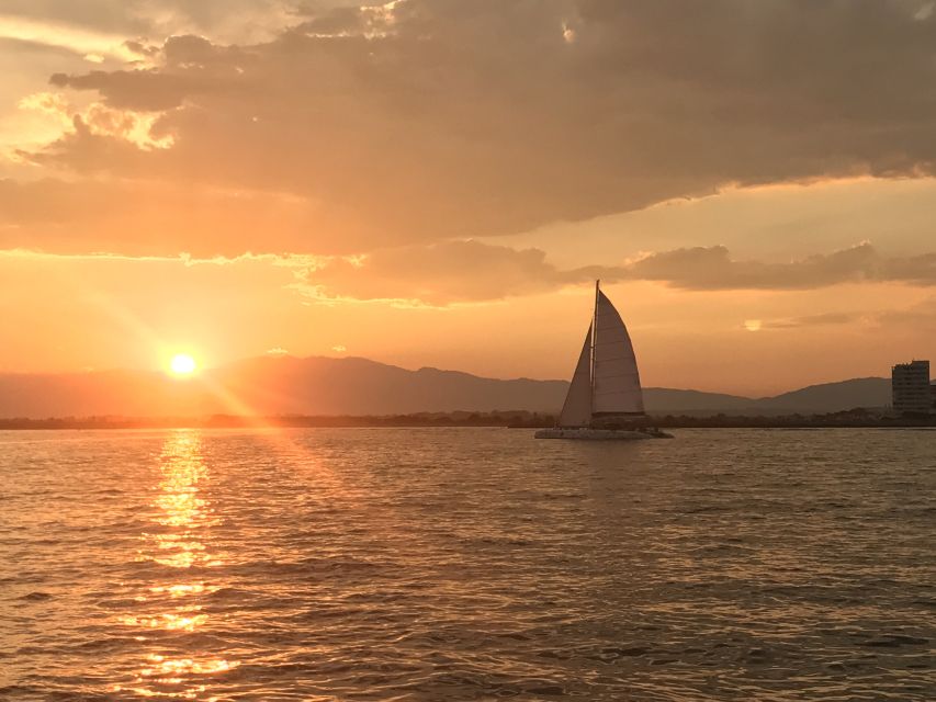 From Roses: Sunset Catamaran Cruise - A 1.5-Hour Sunset Sail in the Bay of Roses