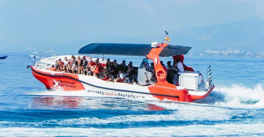 From Salou/Cambrils: Speedboat Tour - Anchor Stop for Swimming and Snorkeling Off the Boat