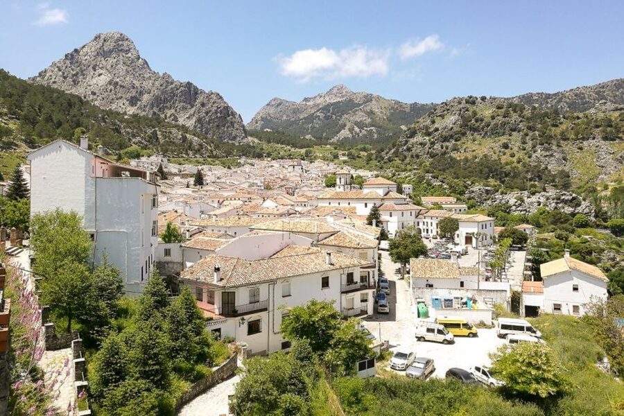 From Seville: White Villages and Ronda Tour - Zahara de la Sierra: a Nasrid-origin village with instant viewpoint payoff