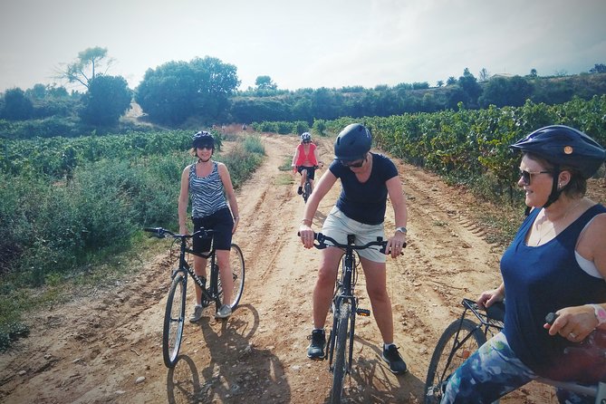 From Sitges: Bike Tour and Winery Visit with Free Hotel Pick Up. - Snacks, Poolside Cava, and the Day’s Human Touch