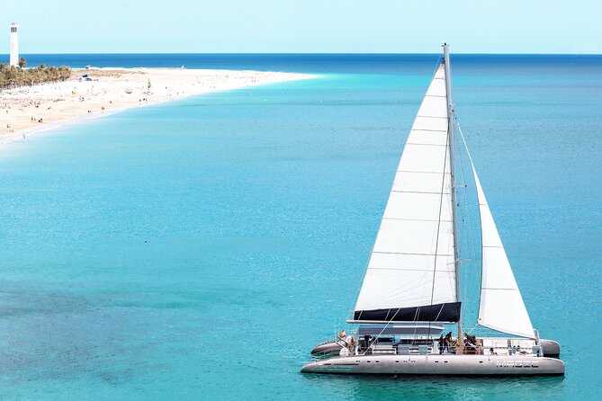 Fuerteventura: Magic Select Catamaran Trip with Food & Drinks - White-Sand Coves and the Swim Stop: The Part You Will Remember
