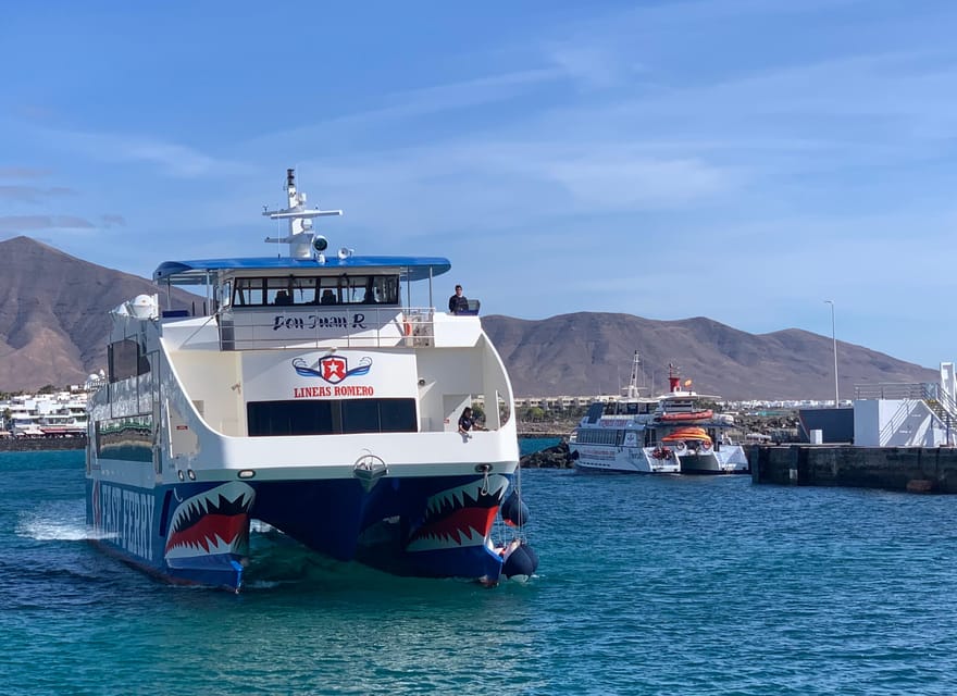 Fuerteventura: Round-Trip or 1-Way Ferry Ticket to Lanzarote - Arriving in Playa Blanca: Where Your Self-Guided Day Starts