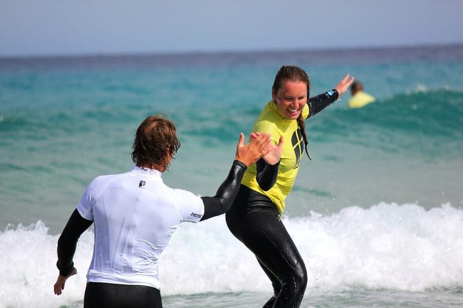 Fuerteventura South: Learn to surf on stunning beaches! - La Pared in South Fuerteventura: Why it works for beginners