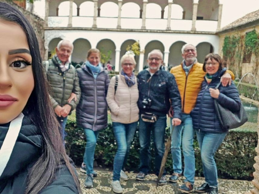 Granada: Full Alhambra Premium Guided Tour with Tickets - Where You Meet: Finding the Blue Umbrella Near the Ticket Offices
