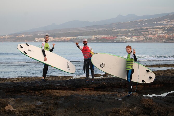 Group Surfing Lesson at Playa de las Américas, Tenerife - Playa de las Américas surf lesson: where it starts and how it feels