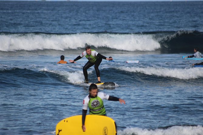 Group Surfing Lesson at Playa de las Américas, Tenerife - Group size and the beach reality in Playa de las Américas