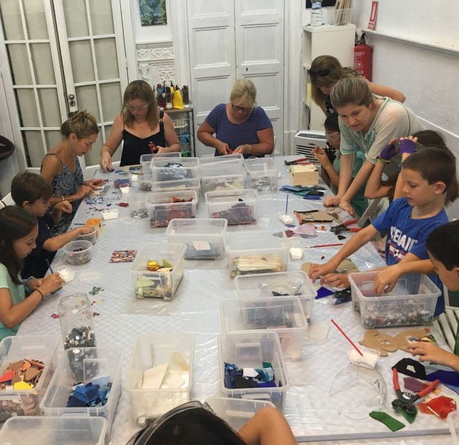 Guided Gaudí’s Trencadís Mosaic Workshop in Barcelona - What you learn: the Trencadís technique, in practical terms