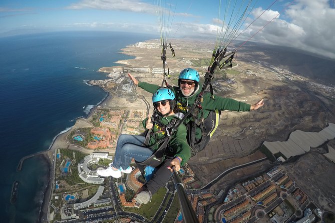 High Performance Paragliding Tandem Flight in Tenerife South - Getting to the meeting point, and what the transport includes