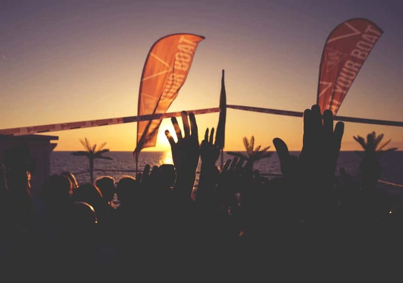 Ibiza: Sunset Boat Party Cruise with DJs with 2 Clubs - Before You Go: San Antonio Meeting Point and Wristband Reality