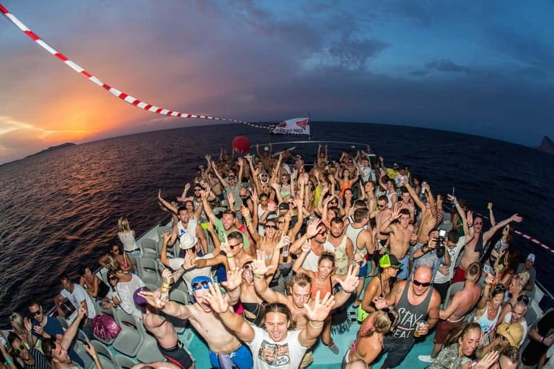 Ibiza: Sunset Boat Party Cruise with DJs with 2 Clubs - Drinks on Board: Included Sangria vs What Costs Extra