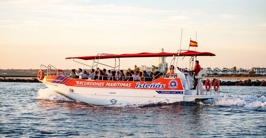 Isla Cristina/Isla Canela: Boat Trip Through the Marshes - Punta del Moral and Isla de Canela, seen from the water