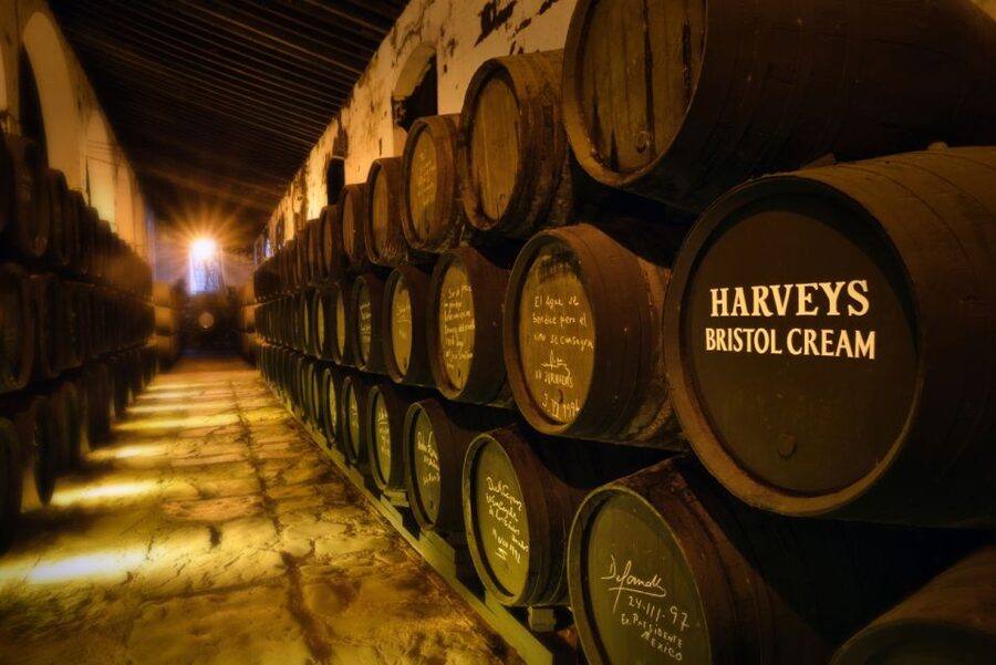 Jerez: Bodegas Fundador Guided Tour with Tasting Session - La Mezquita and the museum stop that puts brands into context