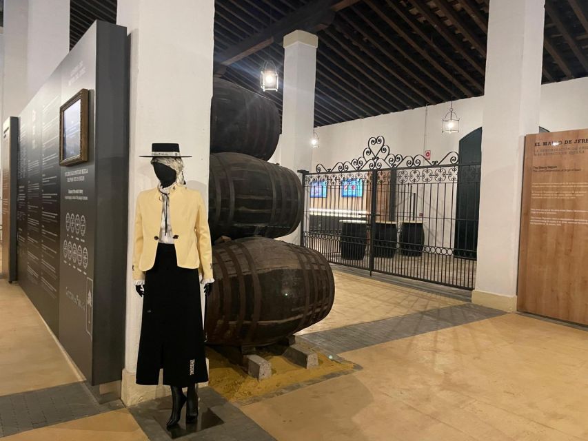 Jerez de la Frontera: Sherry Winery Tour with Tasting - Touring the 1886 Cayetano del Pino bodega in historic Jerez