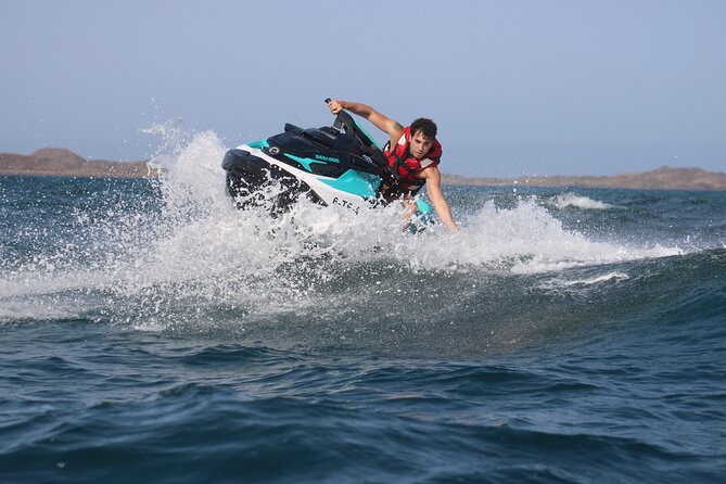 Jet Ski Activity to Lobos Island from Corralejo - Photography upgrade: capturing the moment you would normally miss