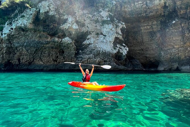 Kayak Paradise: Cala Portixol Snorkel, Cave & Cliff Jumping Tour - Kayak Paradise Cala Portixol, at a Glance
