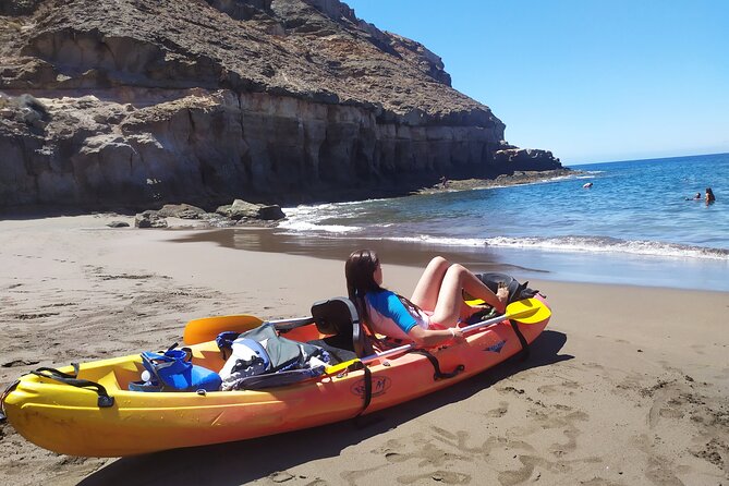 Kayak & Snorkeling Tour in Caves in Mogan - Kayak Through Caves in Mogan, Not Just Around Them