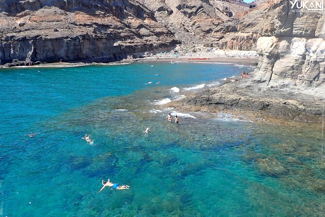 Kayak & Snorkeling Tour in Caves in Mogan - Entering Volcanic Caves by Kayak, Plus Optional Cliff Jumps