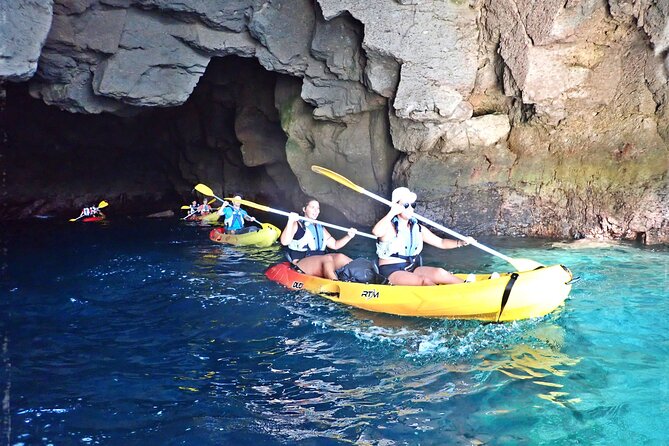 Kayak & Snorkeling Tour in Caves in Mogan - The Second Beach Stop: Snorkeling, Paddle Boarding, and Beachcombing