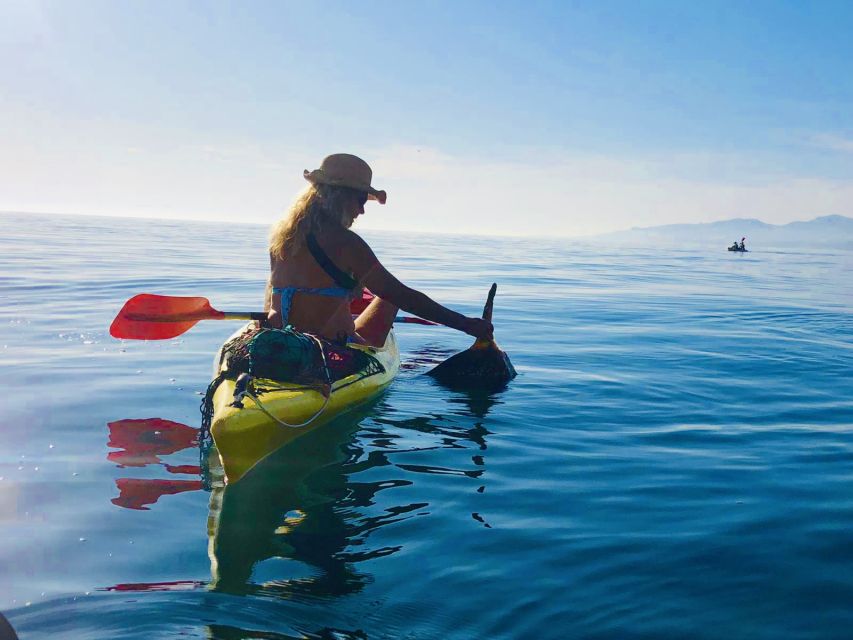 La Herradura: Cerro Gordo Natural Park Kayak & Snorkel Tour - Paddling past cliffs and caves: the kayaking route