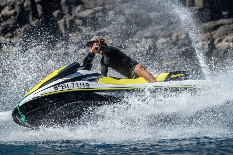 Lanzarote: Jet Ski Tour - Playa Quemada Route: the classic volcanic-coast warm-up