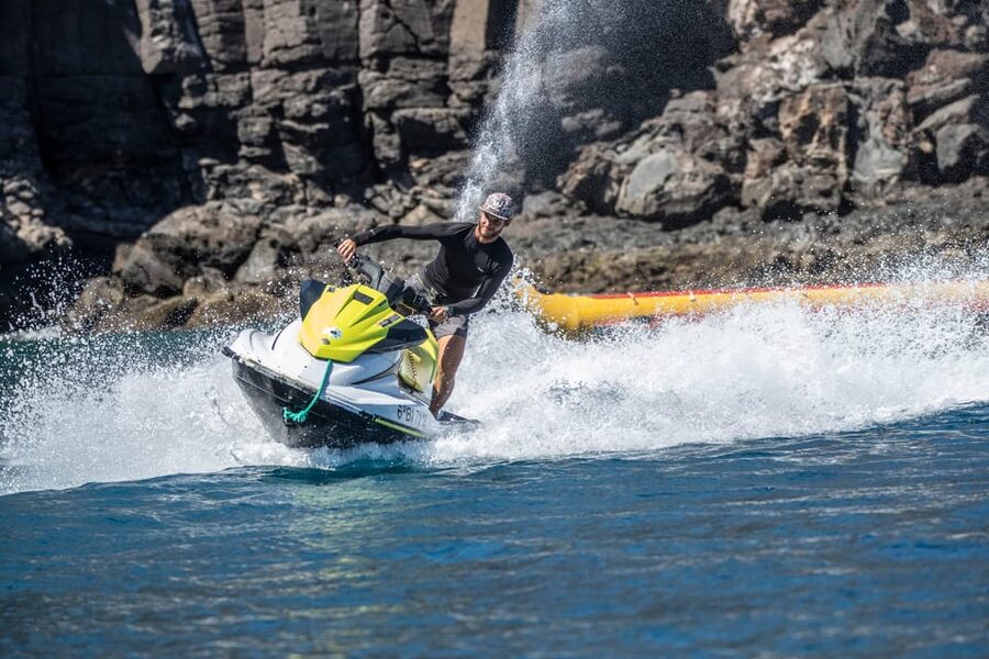 Lanzarote: Jet Ski Tour - Safety briefing to open water, how it’s paced