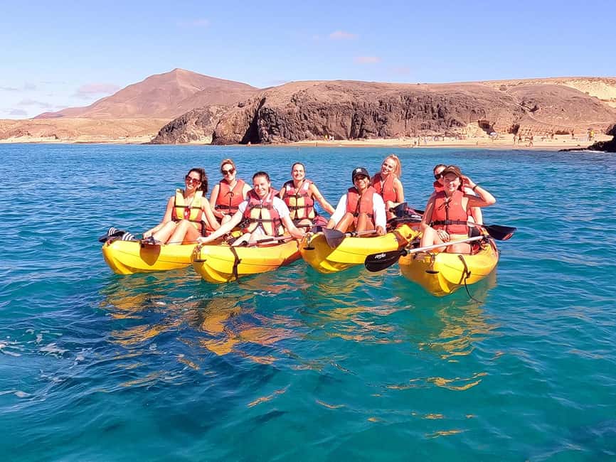 Lanzarote: Kayak and Snorkelling at Papagayo Beach - Key things I’d notice first