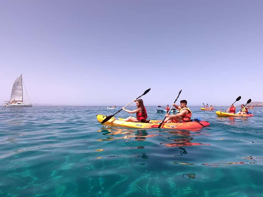 Lanzarote: Kayak and Snorkelling at Papagayo Beach - Papagayo Beach, from cliffs above to fish below