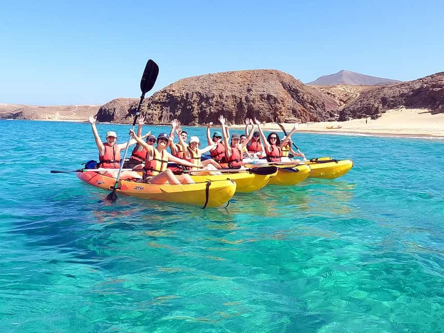 Lanzarote: Kayak and Snorkelling at Papagayo Beach - Coastline stops for photos and geography lessons