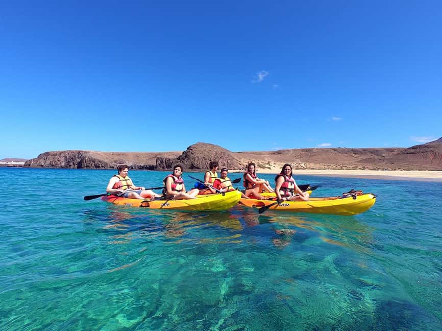 Lanzarote: Kayak and Snorkelling at Papagayo Beach - Practical checklist: what to bring for comfort