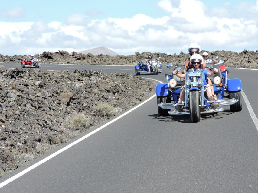 Lanzarote: three wheeler trike tour for three people - Timanfaya and the Fire Mountains: the main wow factor