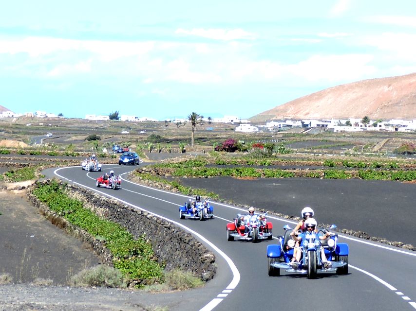 Lanzarote: three wheeler trike tour for three people - Price for up to three people: where the value really comes from