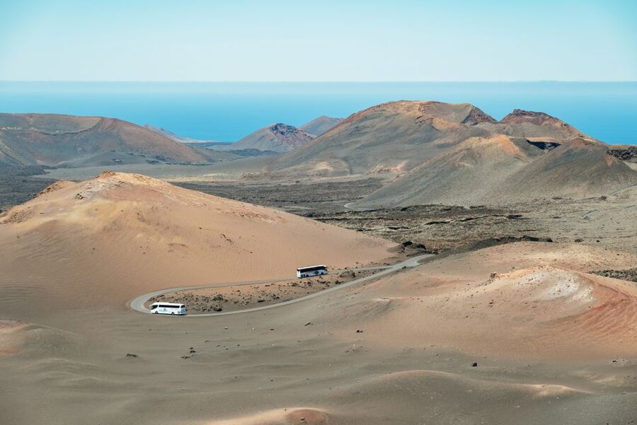 Lanzarote: Timanfaya National Park & La Geria Tour - Getting on the bus: pickup, comfort, and what to bring