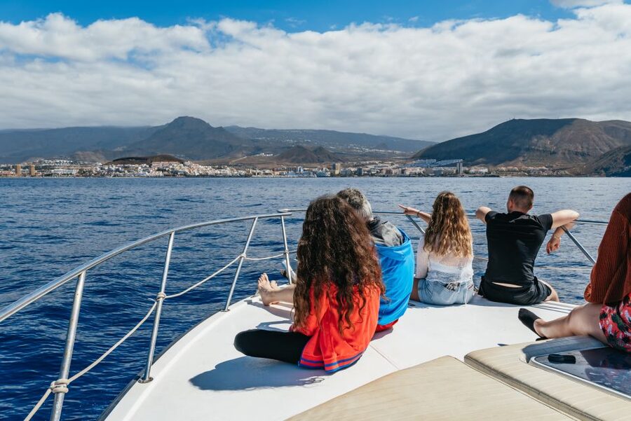Las Galletas: Whale & Dolphin Tour with Local Skipper - Lunch on board after the water time: homemade, local, and easy to enjoy