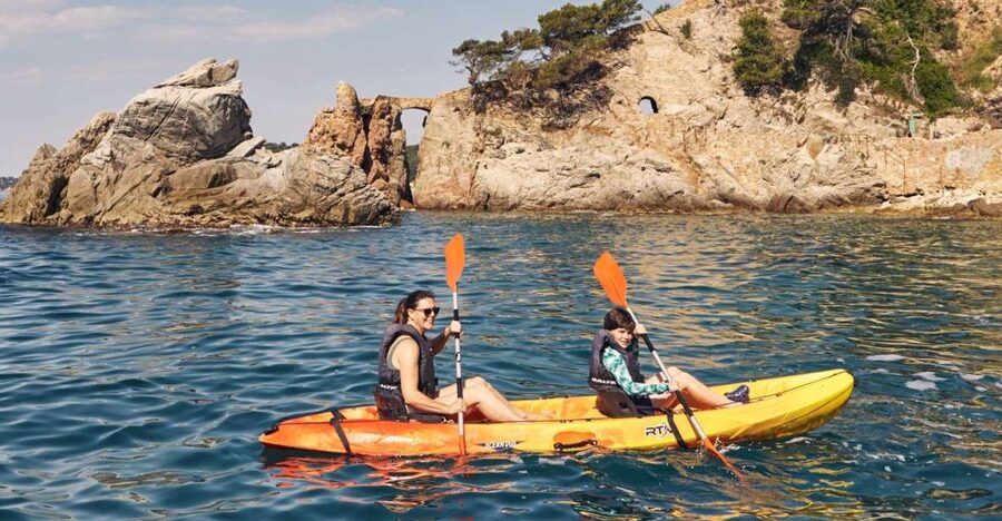 Lloret de Mar: Costa Brava Kayak Tour and Swimming - Costa Brava From a Kayak, Not a Speedboat