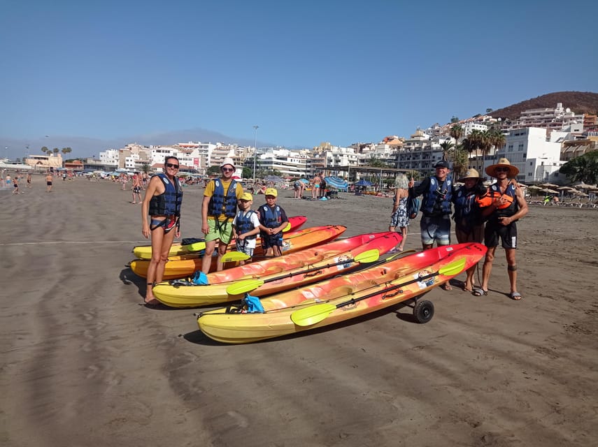 Los Cristianos: Kayak & Snorkel Tour with turtles and photos included - Los Cristianos kayak and snorkel tour: what you get for about $31