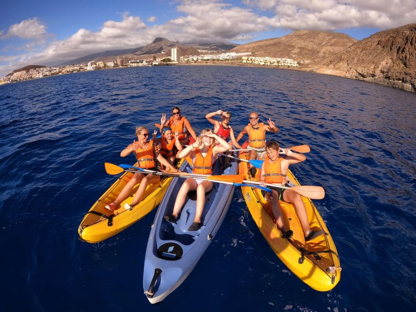 Los Cristianos: Kayaking and Snorkeling with Marine Wildlife - Safety and family fit: who this suits best