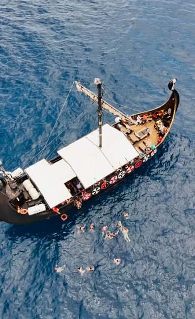 Los Cristianos: Whale Watching Cruise w/Swim Stop & Drinks - Unlimited drinks, onboard restrooms, and the Viking show