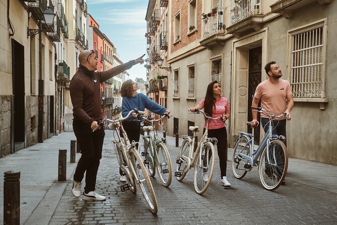 Madrid: City Highlights Guided Vintage Bike Tour - Caixa Forum: from 1900 power plant to city culture