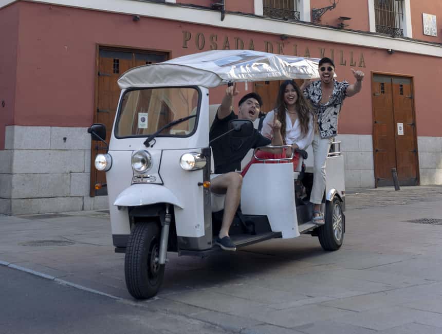 Madrid: Eco-Friendly, Private, and Unique Tuk Tuk Experience - Key reasons this tuk tuk tour works well