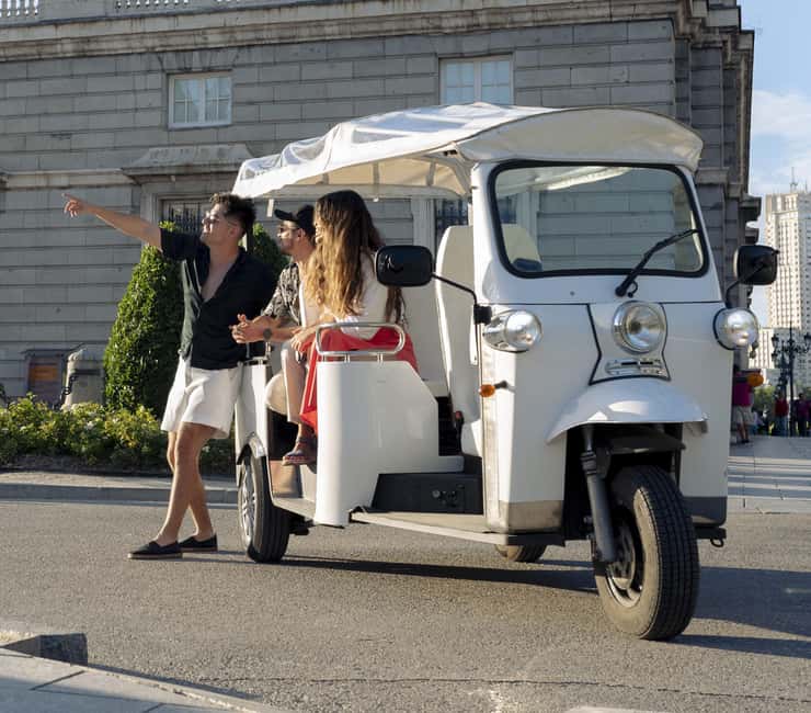 Madrid: Eco-Friendly, Private, and Unique Tuk Tuk Experience - Where the ride starts: San Miguel Market and the old-town kickoff