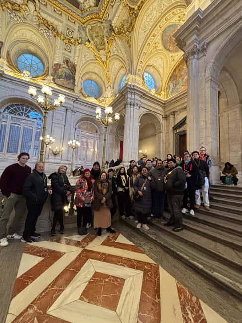 Madrid: El Prado Museum and the Royal Palace Guided Tour - Practical tips for a 5-hour day of art, stairs, and standing