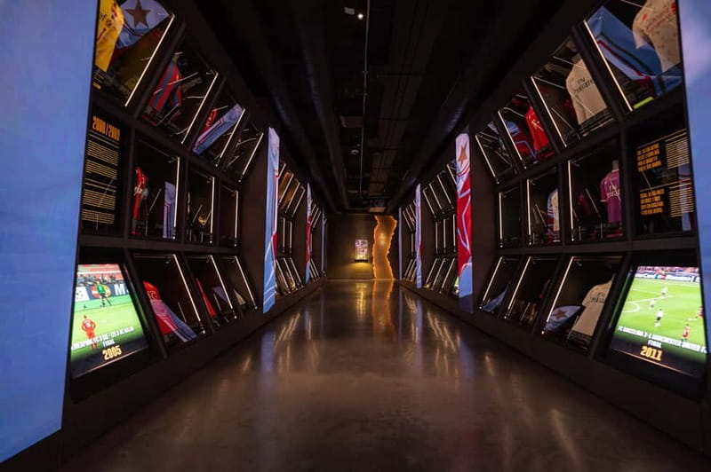 Madrid: Entry Ticket to Legends The Home of Football Museum - Digital Football Art room: when football meets design