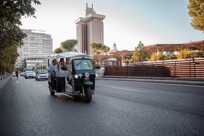Madrid Expert Tour with Local Guide in Eco Tuk Tuk Private - Debod Temple: the short free stop with the best payoff for photos