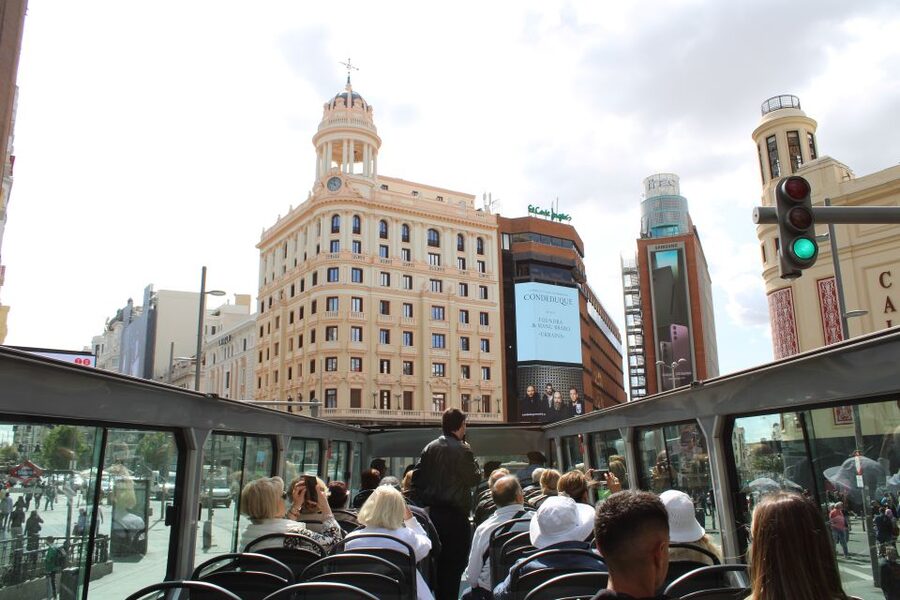 Madrid: Open-Top Big Bus Sightseeing Tour with Live Guide - Retiro Park and Botanical Green Breaks: A Madrid Timeout