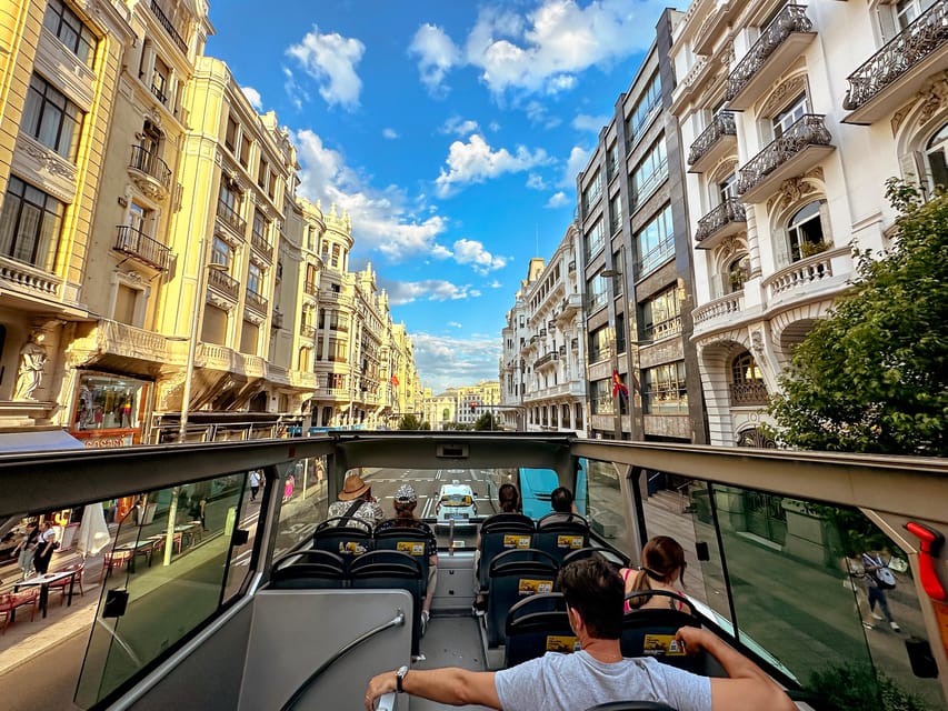 Madrid: Open-Top Big Bus Sightseeing Tour with Live Guide - Cibeles Palace, Atocha Station, and the Parts of Madrid You Would Skip