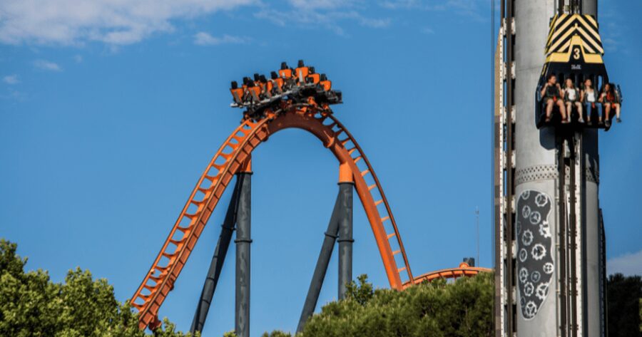 Madrid: Parque de Atracciones de Madrid Entry Ticket - Maquinismo, the high-adrenaline zone for ride lovers