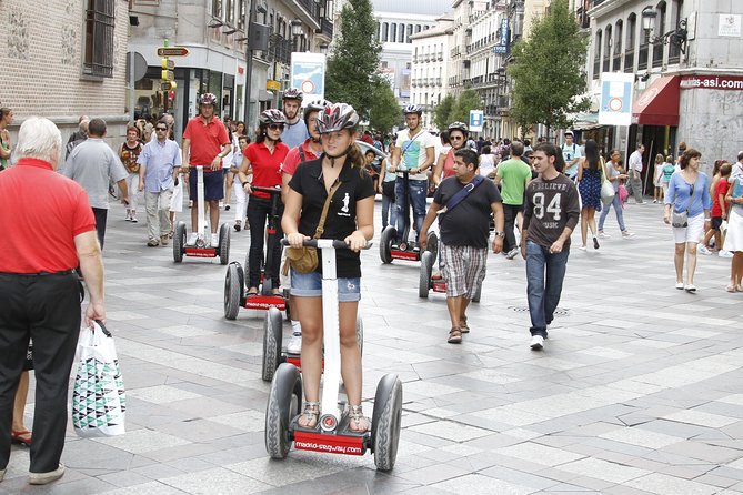 Madrid Segway Tour - The safety briefing and Segway practice that set the tone